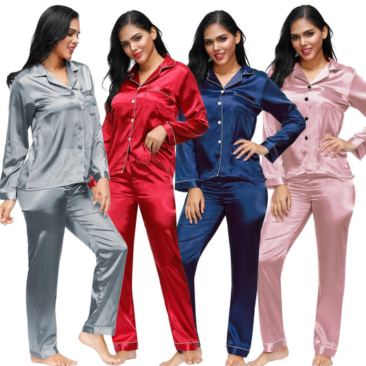 Conjunto de Dos Piezas de Ropa de Dormir de Seda Clásica – Oh Yeah Lover